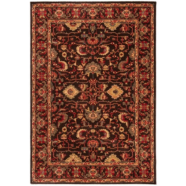 Safavieh 8 x 10 ft. Rectanglar Traditional Oriental Area Rug Brown & Beige - MAH693T-8