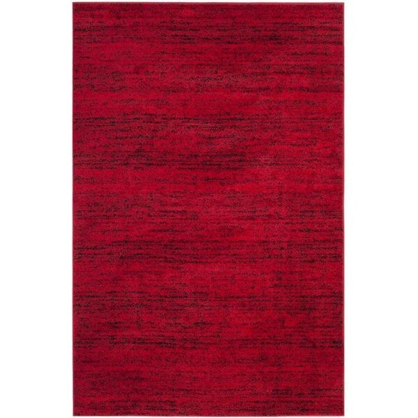 Safavieh 3 x 5 ft. Small Rectangle Adirondack Power Loomed RugRed & Black - ADR117F-3
