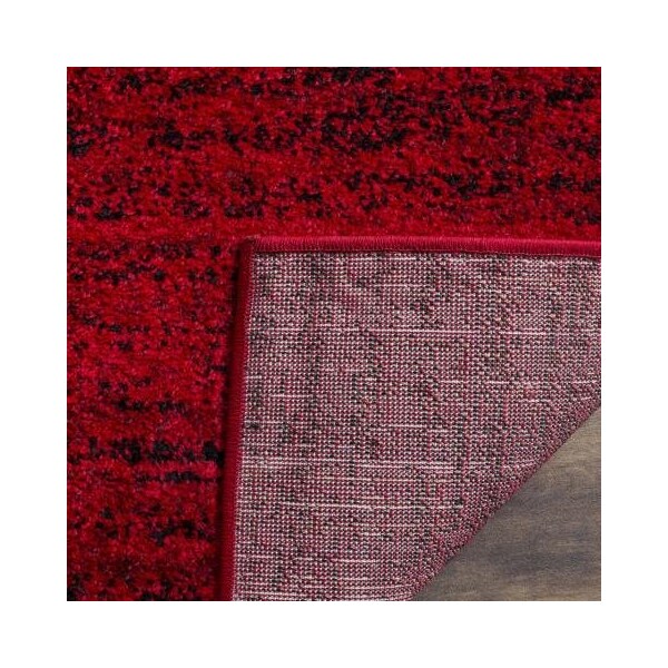 Safavieh 3 x 5 ft. Small Rectangle Adirondack Power Loomed RugRed & Black - ADR117F-3