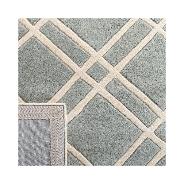 Safavieh 2 Ft. x 3 Ft. Rectangle- Contemporary Chatham Grey And Ivory Hand Tufted Rug - CHT740E-2