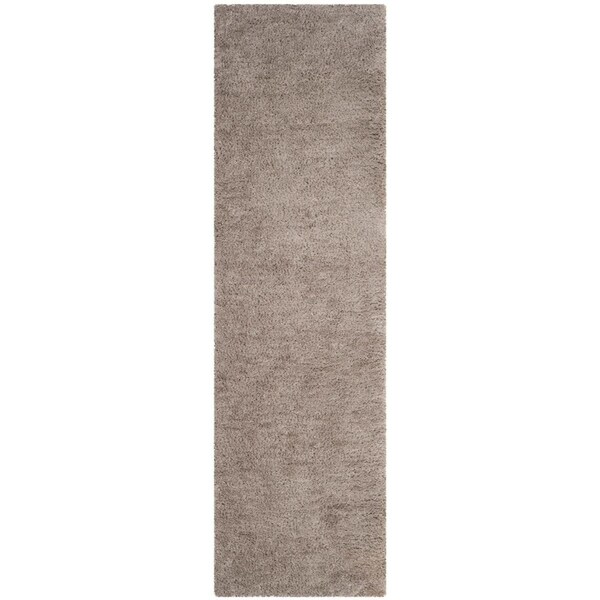Safavieh 2 ft.-3 in. x 6 ft. Sheep Shag Hand Woven Runner Rug, Silver - SSG120A-26