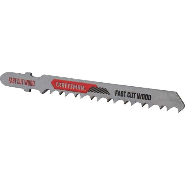 Craftsman T-Shank Fast Cut Jig Saw Blades, 3-, PK2 - CMAJ146WF2