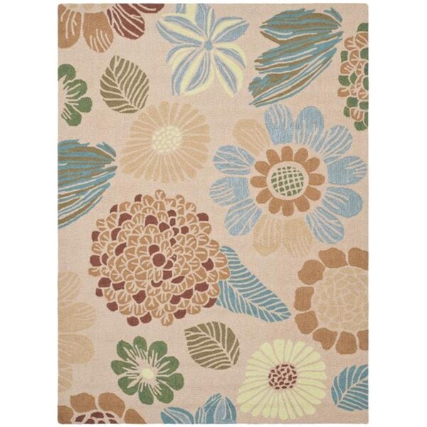 Safavieh 2 ft.-3 in. x 3 ft.-9 in. Four Seasons Hand Hooked Accent Area RugCreme - FRS391H-2339
