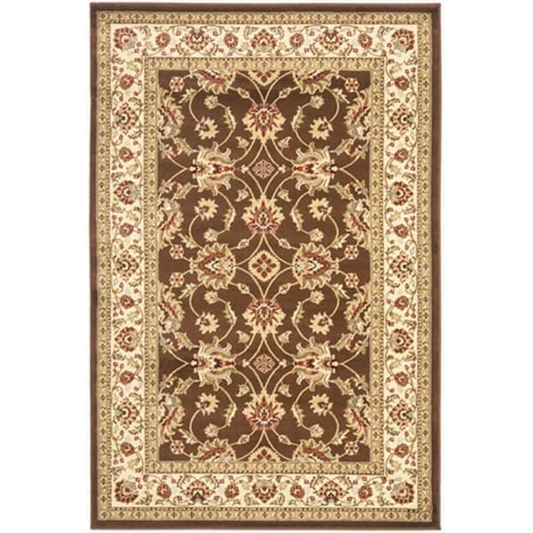 Safavieh 2 ft. 3 in. x 8 ft. Runner Lyndhurst Brown and Ivory Traditional Rug - LNH553-2512-28