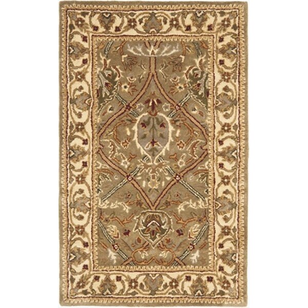 Safavieh 2 ft. 6 in. x 4 ft. Runner Persian Legend Light Green and Beige Traditional Rug - PL819A-24