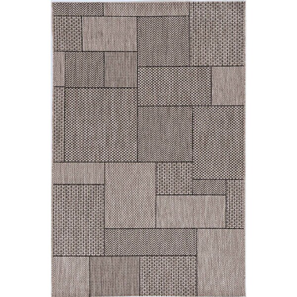 Homeroots 39 x 59 in. Grey Polypropylene Rug - 375258