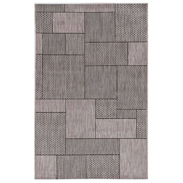 Homeroots 39 x 59 in. Grey Polypropylene Rug - 375258