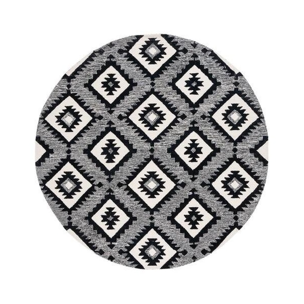 Safavieh 5 x 8 ft. Aspen Rectangle Hand Tufted RugCharcoal & Black - APN813Z-5