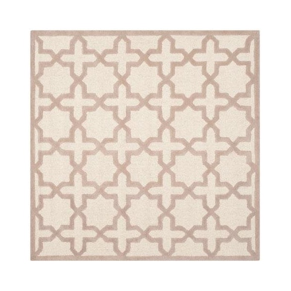 Safavieh Cambridge Hand Tufted Runner RugIvory & Beige 2 ft.-6 in. x 8 ft. - CAM125P-28