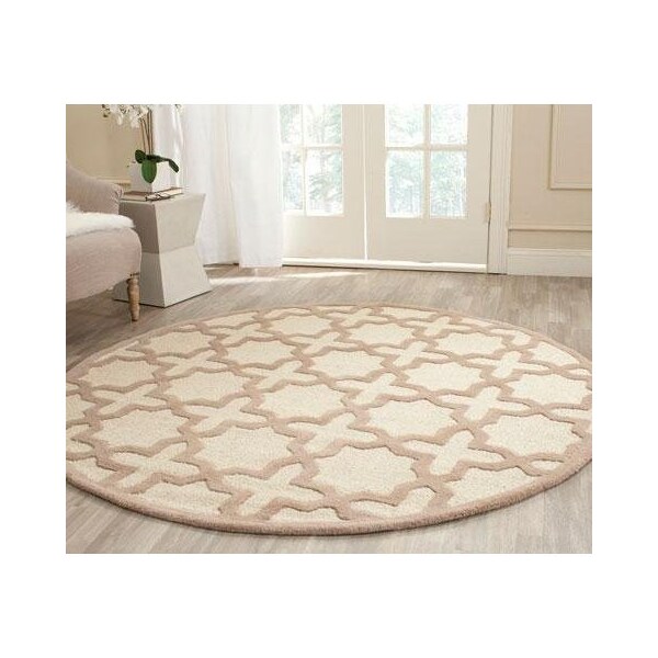 Safavieh Cambridge Hand Tufted Runner RugIvory & Beige 2 ft.-6 in. x 8 ft. - CAM125P-28