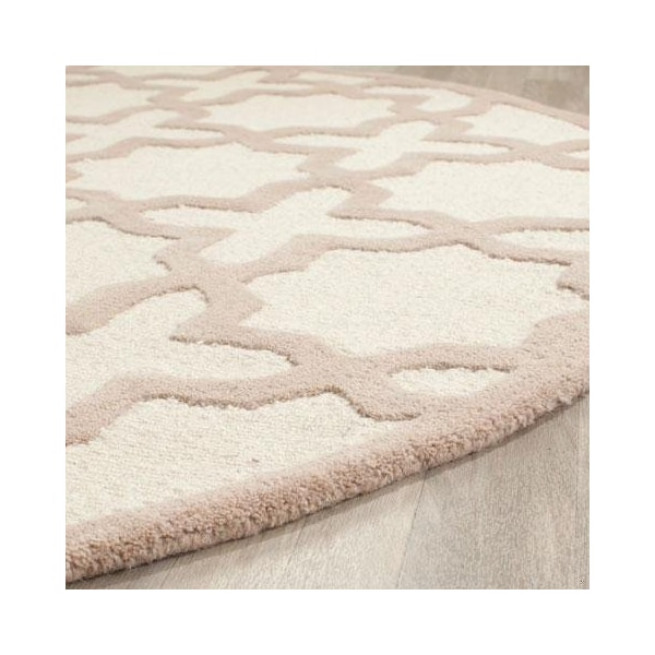 Safavieh Cambridge Hand Tufted Runner RugIvory & Beige 2 ft.-6 in. x 8 ft. - CAM125P-28