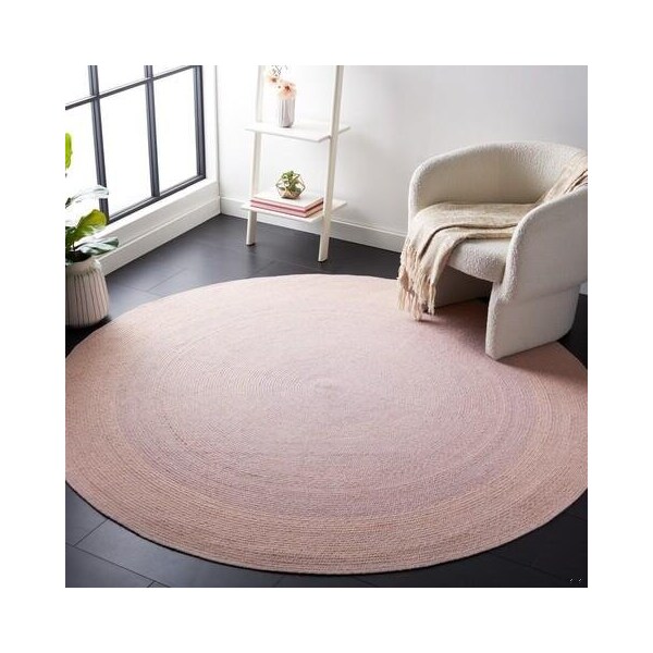 Safavieh 7 x 7 ft. Cape Cod Round Area RugBlue & Pink - CAP242M-7R