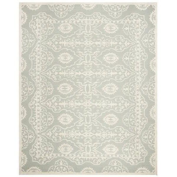 Safavieh 6 x 9 ft. Bella Hand Tufted Medium Rectangle Area RugGrey & Ivory - BEL134B-6