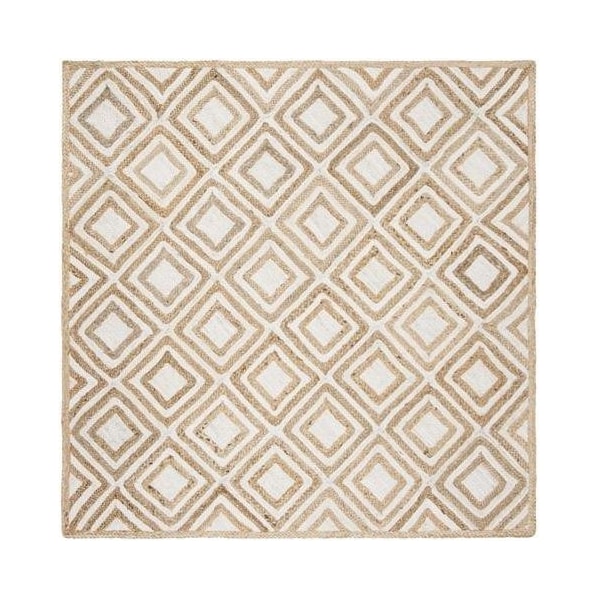 Safavieh Cape Cod Hand Woven Rectangle Area RugNatural & Ivory 5 x 8 ft. - CAP304A-5