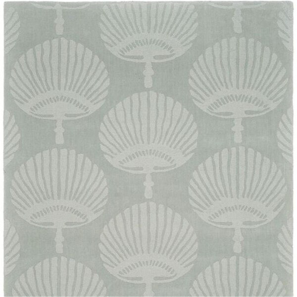 Safavieh Impressions Hand Loomed Square RugGrey 6 x 6 ft. - IM411A-6SQ