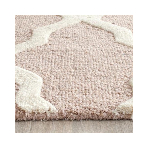 Safavieh 2 ft.-6 in. x 22 ft. Runner Transitional Cambridge- Beige and Ivory Hand Tufted Rug - CAM121J-222