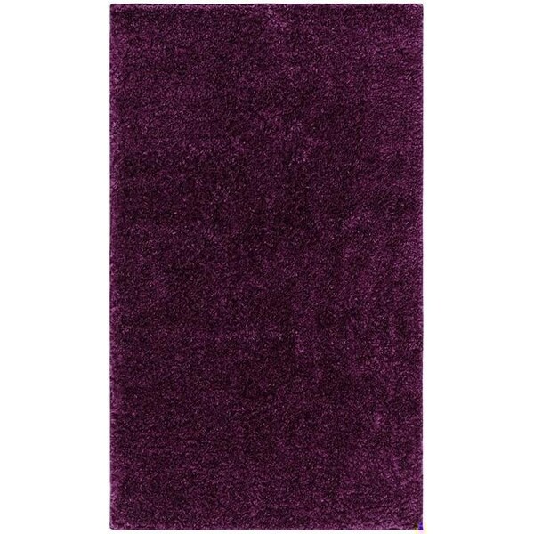 Safavieh 8 x 10 ft. August Shag 900 Power-Loomed Rectangle Rug Purple - AUG900W-8