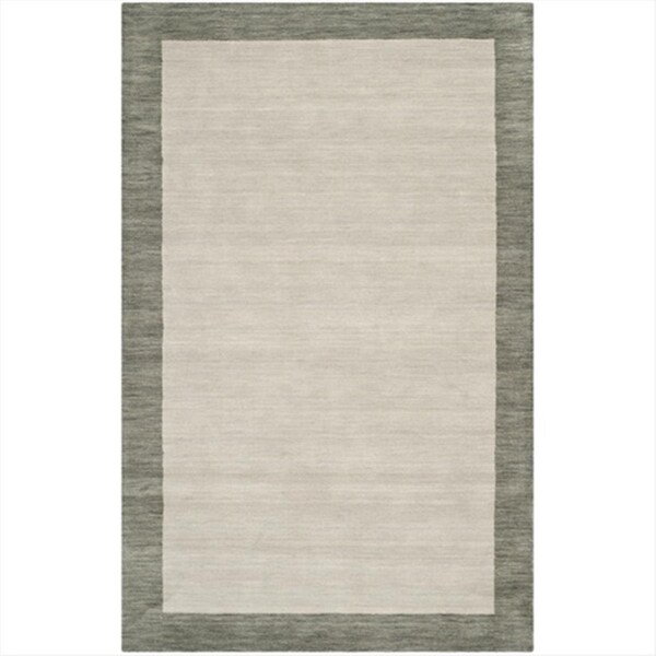 Safavieh 5 ft. x 8 ft. Medium Rectangle- Shag Himalaya Light Grey And Dark Grey Hand Loomed Rug - HIM580B-5
