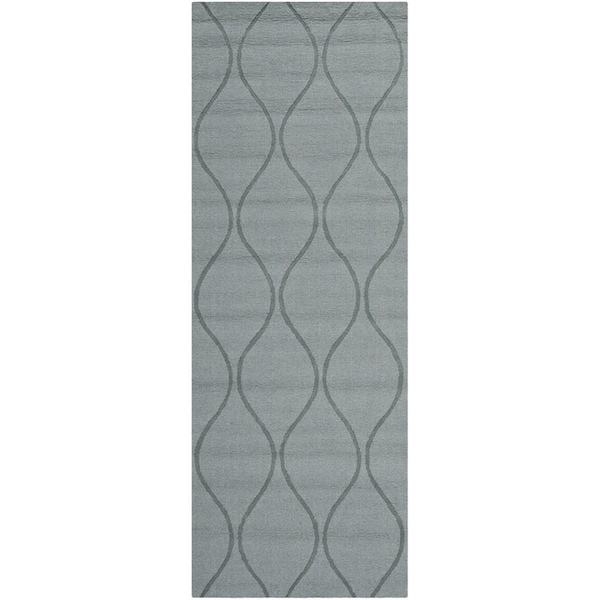 Safavieh Impressions Hand Loomed Runner Rug, Grey - 2 ft.-3 in. x 8 ft. - IM508B-28