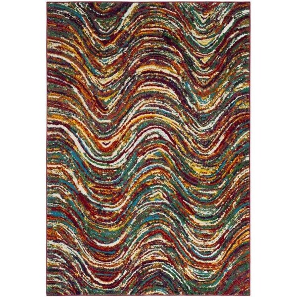 Safavieh Aruba Small Rectangle Area RugMulticolor 2 ft.-7 in. x 5 ft. - ARB502M-3