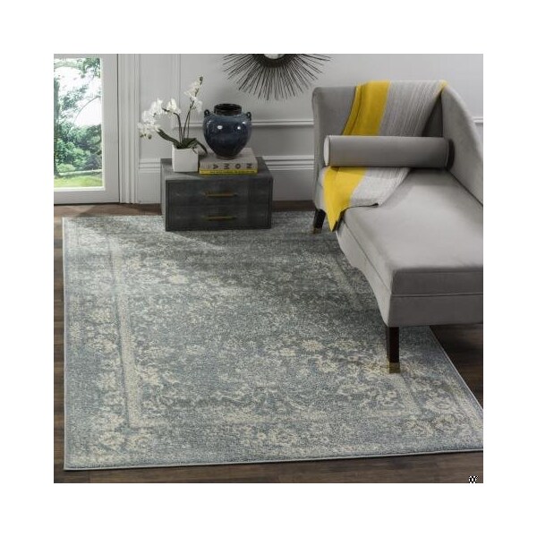 Safavieh Adirondack Large Rectangle RugsSlate & Ivory 11 x 15 ft. - ADR109T-1115