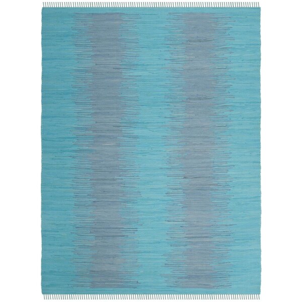 Safavieh Montauk Large Rectangle Area Rug, Turquoise - 8 x 10 ft. - MTK718C-8