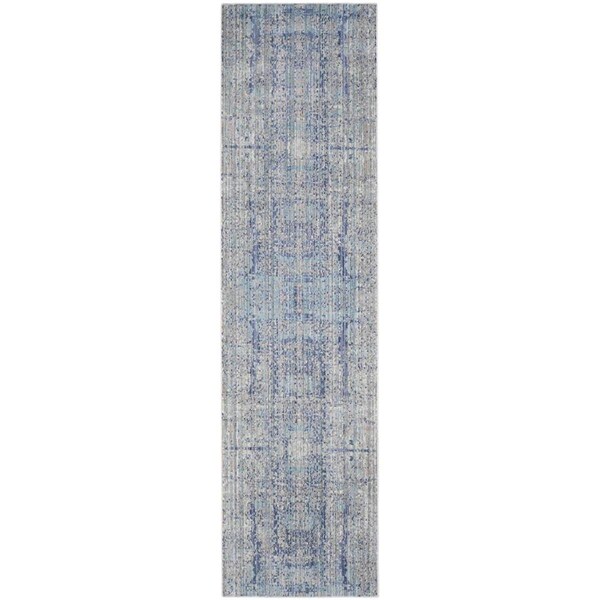 Safavieh 2 ft. 3 in. x 10 ft. Mystique Power Loomed Runner Rug Light Blue & Multi Color - MYS971D-210
