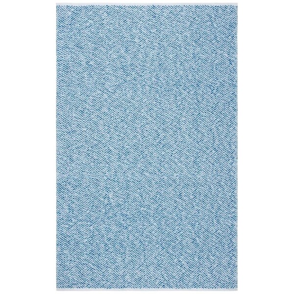 Safavieh 9 x 12 ft. Nantucket Hand Loomed Rectangle Area Rug, Blue - NAN144M-9