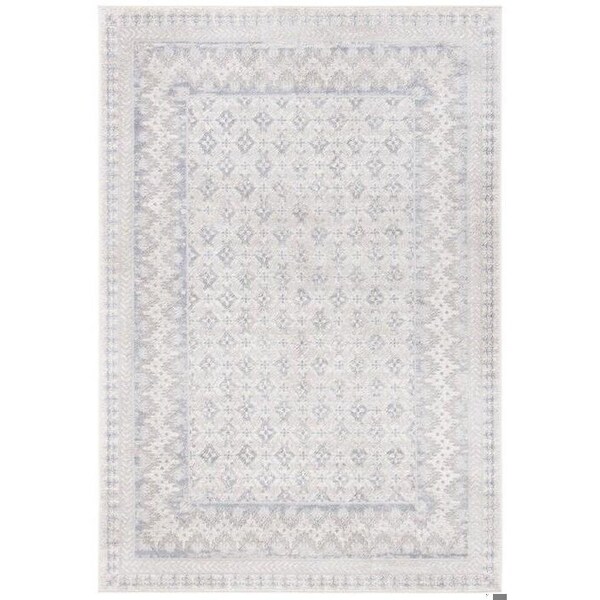 Safavieh 3 x 5 ft. Brentwood Transitional Rectangle Power Loomed Rug, Ivory & Grey - BNT899B-3