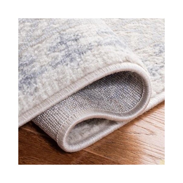 Safavieh 3 x 5 ft. Brentwood Transitional Rectangle Power Loomed Rug, Ivory & Grey - BNT899B-3