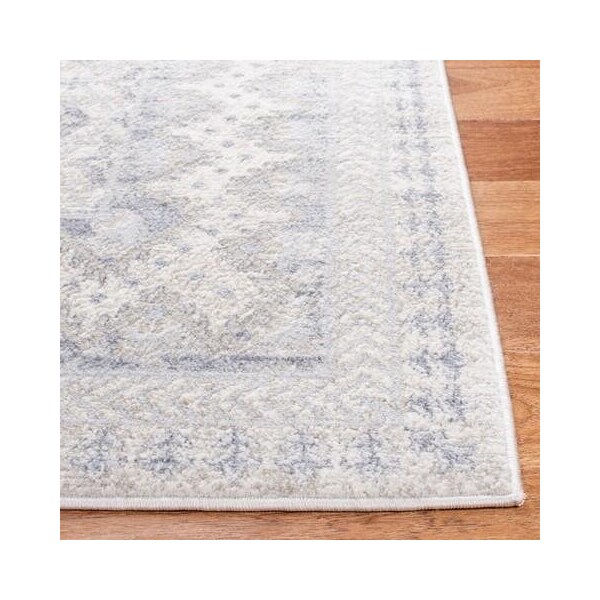 Safavieh 3 x 5 ft. Brentwood Transitional Rectangle Power Loomed Rug, Ivory & Grey - BNT899B-3
