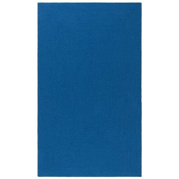 Safavieh 2 x 3 ft. Braided Contemporary Rectangle Hand Woven Area Rug, Blue - BRD315M-2