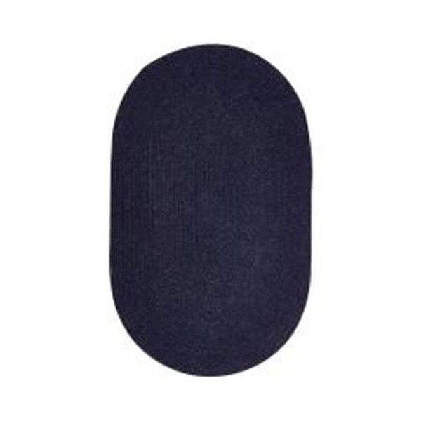 Better Trends Better Trends BRCR3050NV 30 x 50 in. Chenille Reversible Rug - Navy - BRCR3050NV