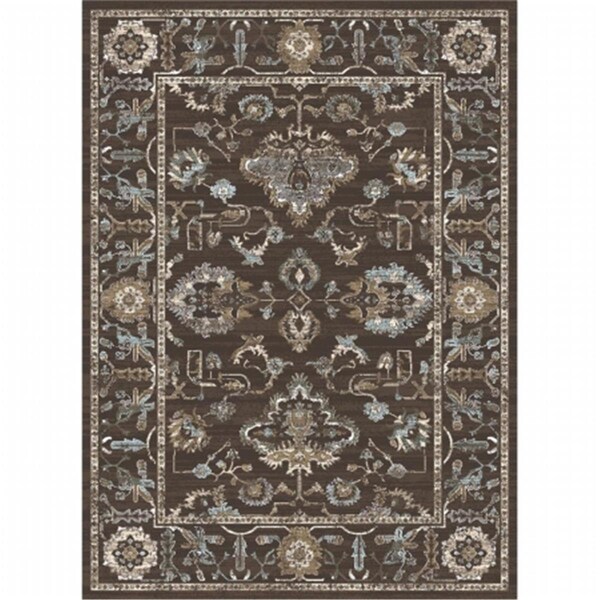 Auric 3562-0042-LIGHTBROWN Colosseo Area Rug, Light Brown - 7 ft. 10 in. x 10 ft. 6 in. - AU485199