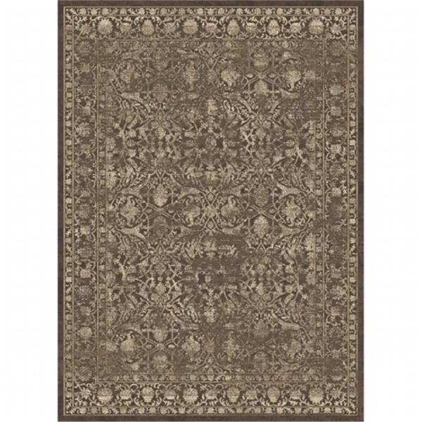 Auric 3564-0040-LIGHTBROWN Colosseo Area RugLight Brown 3 ft. 3 in. x 4 ft. 11 in. - AU786925