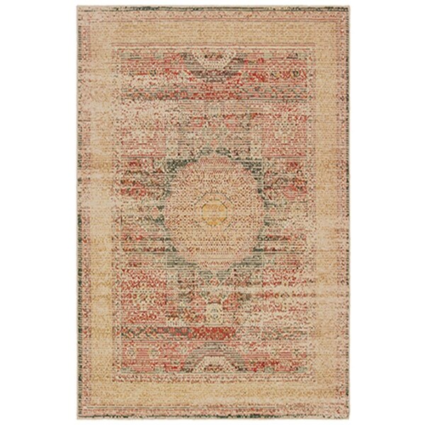 Oriental Weavers 5 ft. 3 in. x 7 ft. 6 in. Toscana Rectangular Area Rug Ivory - T9564A160230ST