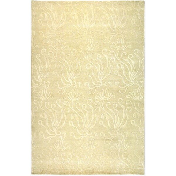 Safavieh 5 ft. 6 in. x 8 ft. 6 in. Medium Rectangle Contemporary Martha Stewart Pearl Hand Knotted Rug - MSR5424E-6