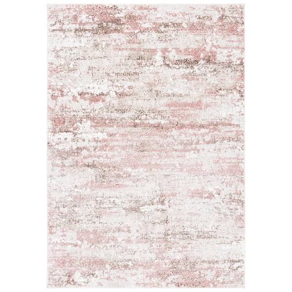 Safavieh Runner Meadow Contemporary Area Rug, Beige & Pink - 2 x 8 ft. - MDW585B-28