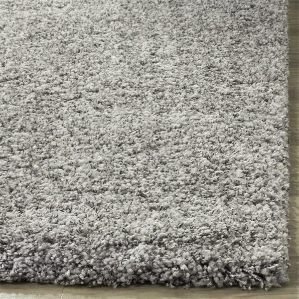 Safavieh 5 ft. 3 in. x 5 ft. 3 in. Contemporary Shag Power Loom Area RugSilver - SG151-7575-5SQ