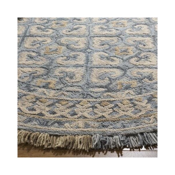 Safavieh Blossom Medium Rectangle Rugs, Light Beige and Blue - 4 x 6 ft. - BLM420A-4