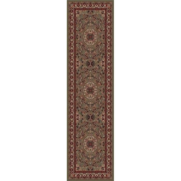 Concord Global Trading Concord Global 20353 2 ft. 7 in. x 5 ft. Persian Classics Isfahan - Green - 20353
