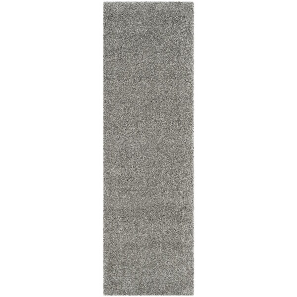Safavieh Santa Monica Shag Runner Rug, Silver - 2 ft. 3 in. x 7 ft. - SGN725-7575-27
