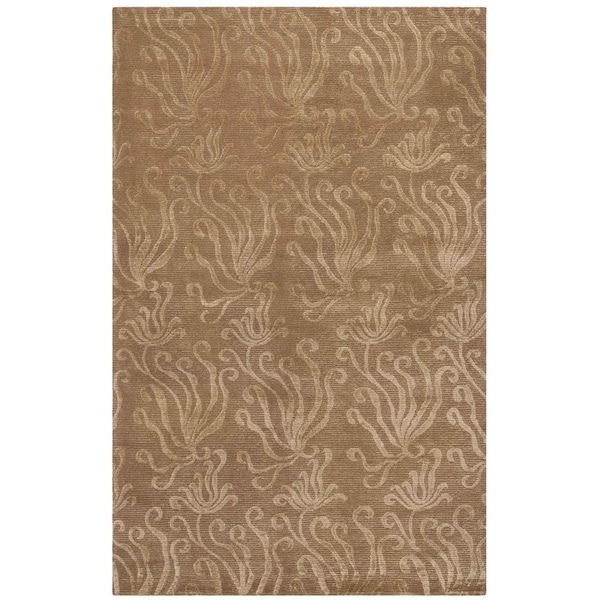 Safavieh Martha Stewart Hand Knotted Rectangle Rug, Sand - 8 ft.-6 in. x 11 ft.-6 in. - MSR5424F-9