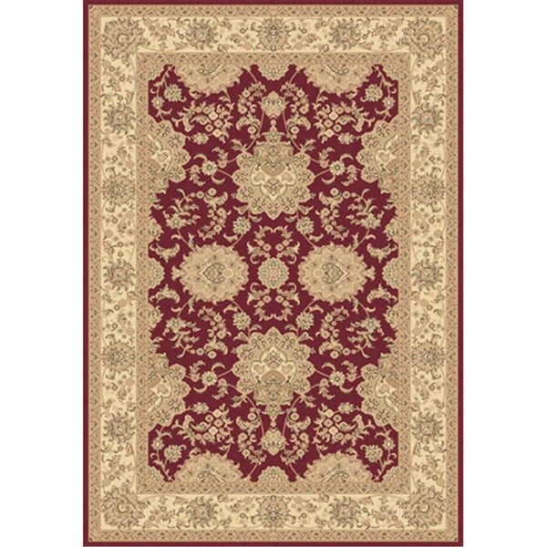 Dynamic Rugs Legacy 2 x 3.6 58019-330 Rug - Red - LE2458019330
