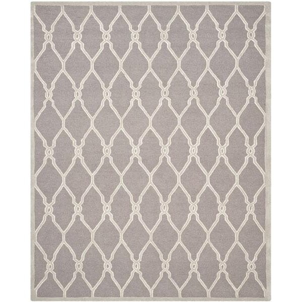 Safavieh Cambridge Runner Rug, Dark Grey and Ivory - 2 ft. 6 in. x 6 ft. - CAM352D-26