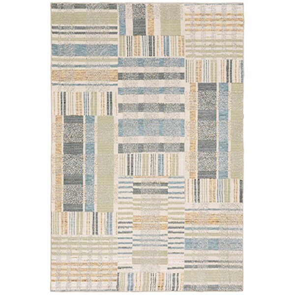 Oriental Weavers 5 ft. 3 in. x 7 ft. 3 in. Atlas 752E0 Rectangle Area RugBlue - A752E0160230ST