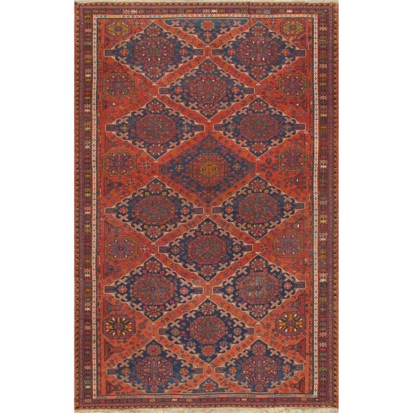 Pasargad Home 20289 10 ft. 4 in. x 16 ft. 4 in. Sumak Hand-Knotted Lambs Wool Rectangle Area Rug - 020289
