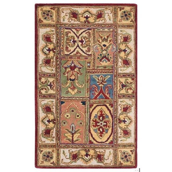 Safavieh 3 Ft. - 6 In. x 3 Ft. - 6 In. Round- Traditional Classic Assorted Hand Tufted Rug - CL386A-4R
