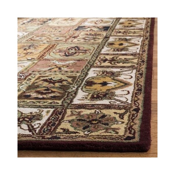 Safavieh 3 Ft. - 6 In. x 3 Ft. - 6 In. Round- Traditional Classic Assorted Hand Tufted Rug - CL386A-4R