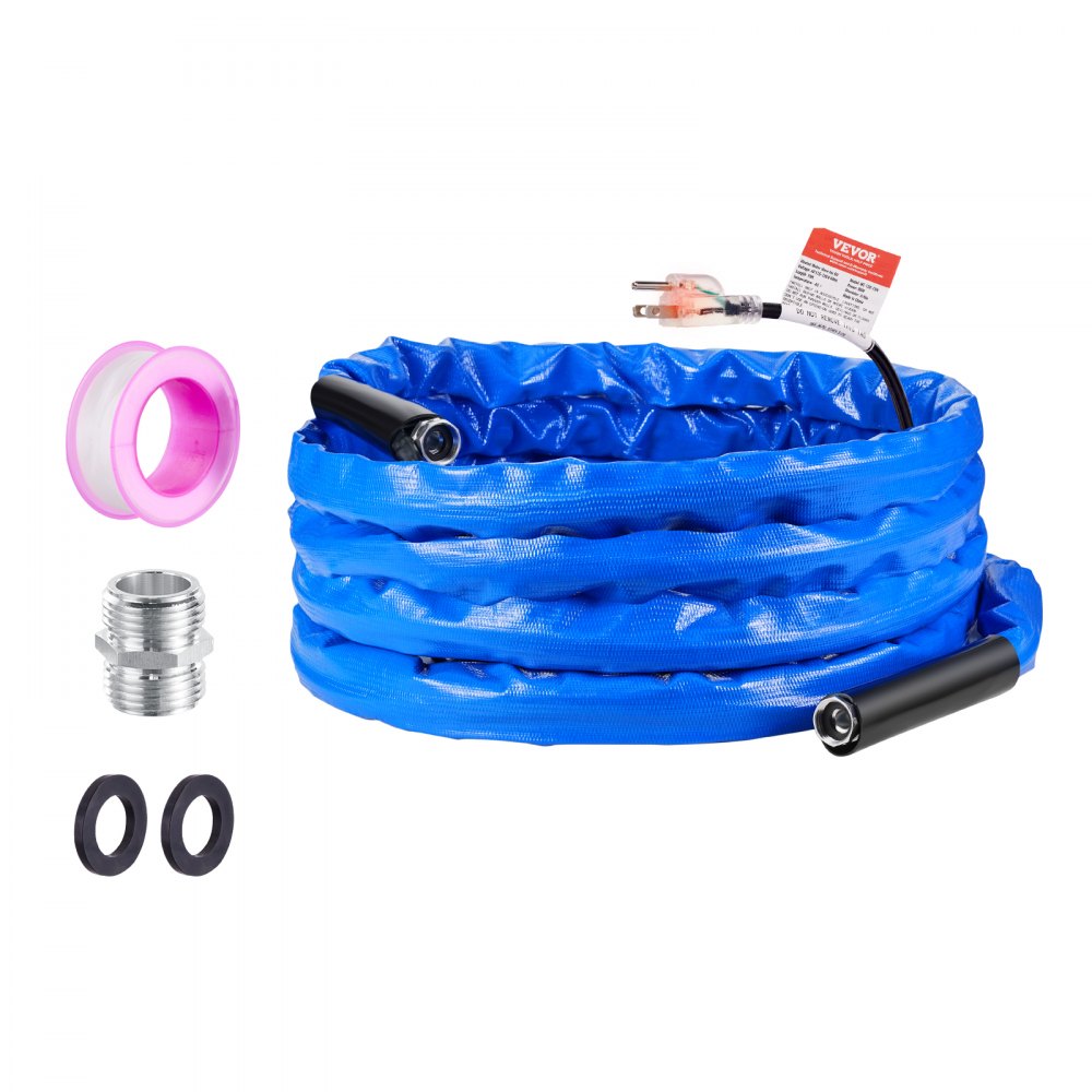 VEVOR 30ft Heated Water Hose for RV -45℉ Antifreeze Heated Drinking Water Hose - ZZKJRSG30YC03ZUVMV1